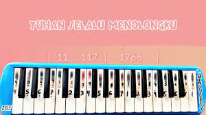 Tuhan Selalu Menolongku Pianika Melodica Tutorial Lagu Rohani Youtube
