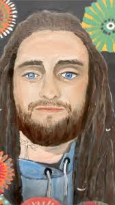 Still learning to stretch the fabric a little tighter, but, hey, I had a  blast with this one!💥🌼😎