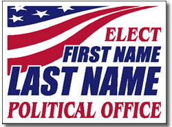 4.8 out of 5 stars. Political Yard Signs Poster Board Sign Style P91