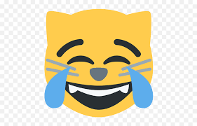 For scared or frightened japanese emoji use forward and backward slashes and similar characters depicting that they hide their faces in fear. Laughing Cat Emoji Meaning With Pictures Joy Cat Emoji Free Transparent Emoji Emojipng Com