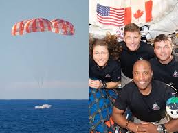 What a journey': Artemis II astronauts ...