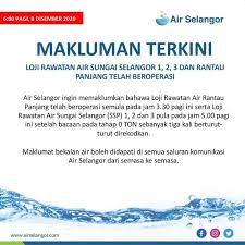 In a statement today, air selangor said that water supply will be returned to the 13 areas affected by the water disruption as a. Updated Air Selangor Sg Selangor Contamination Causes Water Disruption In The Klang Valley Soyacincau