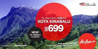 Using the form above, you can find flight offers from manila to kota kinabalu. Airasia Reconnects Cebu Kota Kinabalu With 4 Flights Weekly Out Of Town Blog