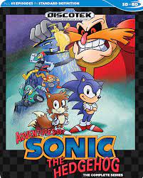 Adventures of Sonic the Hedgehog Complete TV Series SDBD: Amazon.co.uk: DVD  & Blu-ray