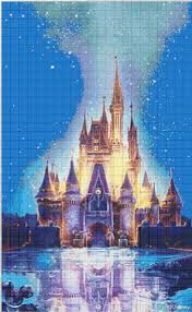 Buy 2 Get 1 Free Disney Castle Magic 754 Modern Cross Stitch Etsy In 2020 Cross Stitch Patterns Free Disney Modern Cross Stitch Cross Stitch Pictures