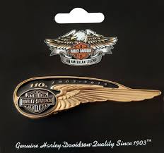 Maybe you would like to learn more about one of these? Harley Davidson 110th Anniversary Pin Ebay