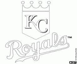 Check out these great downloadable coloring pages! Logo Of Kansas City Royals Coloring Page Printable Game