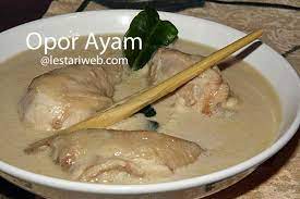 Kumpulan Resep Asli Indonesia Opor Ayam