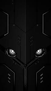 Black And White Phone Wallpaper Design Black White Karya Seni 3d Wallpaper Ponsel Seni Gelap