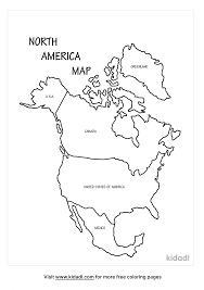 When a child colors, it improves fine motor skills, increases concentration, and sparks creativity. North America Map Coloring Pages Free World Geography Flags Coloring Pages Kidadl
