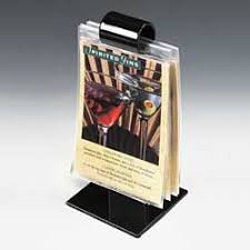 8 75 Table Tent With Flip Chart Design Menu Roll With Single Clip Black Table Tents Restaurant Menu Design Tent