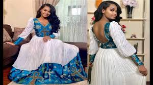 ❤️ love, collect, consult and design ethiopia traditional dress, habesha kemis, habesha fashion, ethiopian clothing +251 91 314 7196 ethiopiantraditionaldress.com. Habesha Kemis Ethiopian Cultural Dress New Style New Ethiopian Traditional Frock 3 Youtube