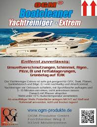 What does ogm stand for? Yachtreiniger Extrem 2 5 Liter