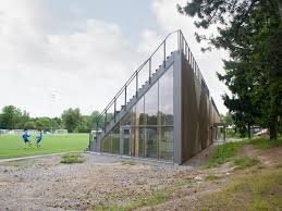 All stadiums, with a capacity of at least 4,000, of clubs playing in lower tiers of the league system. Lidingovallen Small Football Stadium Dinelljohansson Archdaily