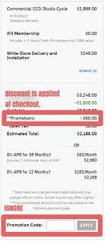 Also, the machine doesn't allow. Nordictrack S22i Studio Cycle Bike Coupon And Promo Code
