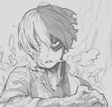 Todoroki Shouto Hero Boku No Hero Academia Easy Drawings