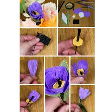 The tutorial videos in this channel guide you in making beautiful decorative items by giving simple step by step instructions. Crepe Paper Flower Tutorial