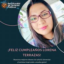 Hoy queremos felicitar a nuestra Directora Nacional de la Red Mundial de  Jóvenes Políticos Bolivia. Lorena Terrazas Arnez, te destacas por la bella  labor que ejerces con entusiasmo y deseamos sigas motivada