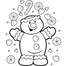 Gingerbread coloring pages bird feeder drawing at getdrawings free download. Gingerbread Coloring Page Christmas Coloring Sheets Free Christmas Coloring Pages Printable Christmas Coloring Pages