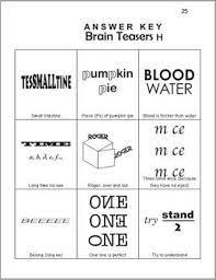 Easy Pictogram Puzzles Google Search In 2020 Word Puzzles Brain Teasers Word Puzzles Printable Brain Teasers