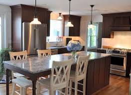 kitchen island with seating, kitchen