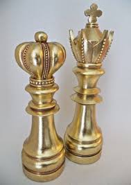 Click Picture To Enlarge Queen Chess Piece Gold Art Chess Queen