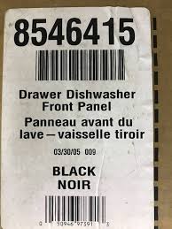 kitchen aid dishwasher 2 drawer covers