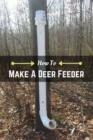 The Easiest Way On How To Make A Deer Feeder Wondering How To Make A Deer Feeder Learn All About How Deer Feeders Deer Hunting Stands Whitetail Deer Hunting