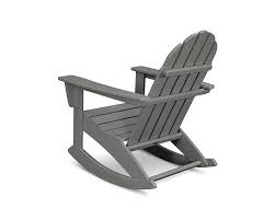 Polywood Vineyard Adirondack Rocking Chair Slate Grey Https Patiofurnituresets Site Polywood Vineyard Adirondack In 2020 Adirondack Rocking Chair Rocking Chair Chair