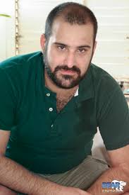 Italian bear Urs Milano shows off his sexy hairy chest and furry hole in  this red hot Spanish photo shoot