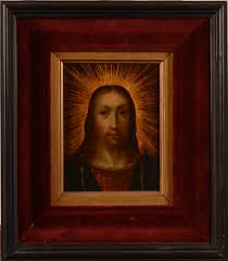Old Master Christ and Holy Mary | Gallery | Paintings and Works on Paper |  Old Master Christ and Holy Mary | art & antiques gallery St-John