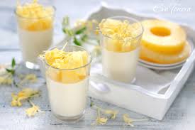 Pineapple Panna Cotta Food Dessert Cake Recipes Panna Cotta Recipe