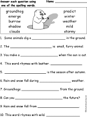 So, i'm sure that these are the best get to know you questions out there. Groundhog Day Weather Related Activities At Enchantedlearning Com