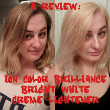 Hair color is so multifaceted that it's impossible to settle on one single shade. How To Use Ion Color Brilliance Bright White Creme Lightener To Lighten Your Hair A Review Bellatory Fashion And Beauty