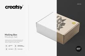 If you simply need a quick way to make a simple box design, you can also head over to our free online design maker and create a packaging design in. Mailing Box Mockup Set Box Mockup Branding Mockups Business Card Logo