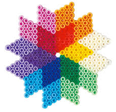 Bild 3 Von Hama Kleine Blisterpackung Mit 2000 Mini Bugelperlen Pfau Perler Beads Designs Perler Bead Templates Perler Beads