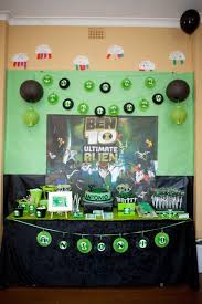 Ben 10 Birthday Party Ideas Photo 1 Of 22 Ben 10 Birthday Party Ben 10 Birthday Ben 10 Party
