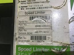 Dpf pressure and temperature sensors must be disconnected! Elektronnyj Blok Speed Limiter Hino Profia Sh3fda F20c Avtozapchasti V Habarovske
