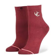 Stance Women S Moonrider Socks Burgundy Free Uk Delivery Yakwax Socks Women Stance Socks Women