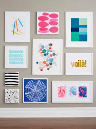 Impressive Diy Stencil Ideas From Popular Home Decor Magazines Diy Wall Painting Unique Wall Art Diy Wall Art Diy Easy