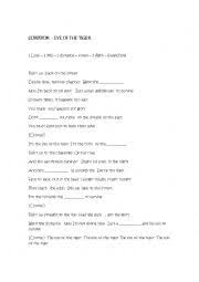 Eye of the tiger is a song by american rock band survivor. Eye Of The Tiger Survivor Esl Worksheet By Jorge Mora