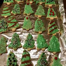 While your cookies bake, help your little elves make festive holiday ornaments. Christmas Tree Cookies Recipe Allrecipes