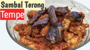 Cara membuat sambal terong hijau. Resep Sambal Terong Tempe Youtube