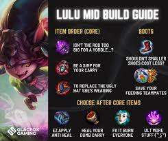 Lulu Mid Build Guide by Glaceox Gaming - League of Legends: Wild Rift's UGC  Guides | TapTap League of Legends: Wild Rift Group