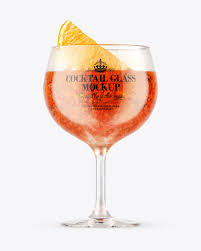 Download Red Cocktail Glass Mockup In Cup Bowl Mockups On Yellow Images Object Mockups PSD Mockup Templates