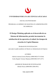 Consejos sobre aplicados 6 libro del maestro bloque 2. El Design Thinking Aplicado En El Desarrollo De Un Sistema De Informacion Permite Incrementar La Satisfaccion De Los Operario