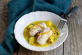 Lotte Sauce A L Orange Et Aux Herbes Fraiches Recette Recettes De Cuisine Recette Lotte Recette