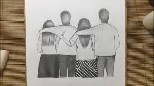 May 16, 2014 · boys mature more slowly than girls and girls have more of their cerebral cortex defined for verbal function. Friendship Day Drawing How To Draw Best Friends Boys And Girls Pencil Sketch Drawing Youtube