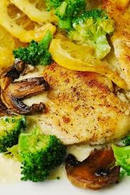 Chicken Mushrooms And Broccoli With Cauliflower Alfredo Recipe Chicken Dishes Recipes Vegetable Dinners Cooking Recipes