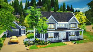 Fiona Family Home Fiona Family Home Is A 3 Bedroom 2 Bathroom Home Featuring Detached Garage Formal Sims House Plans Sims House Design Sims 4 House Building